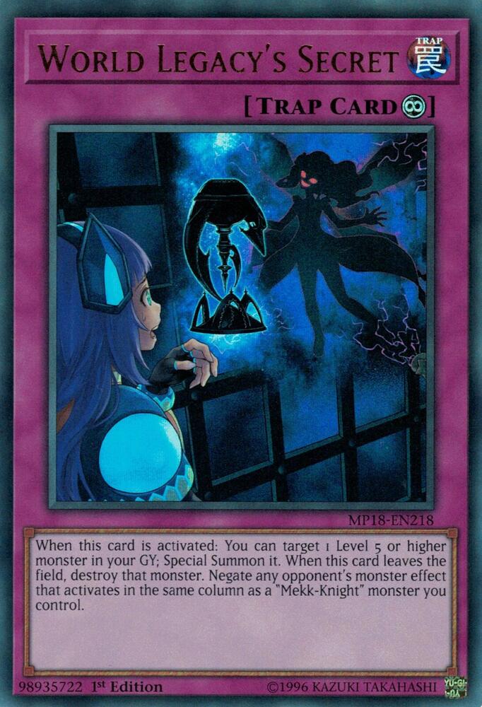 World Legacy's Secret (2018 Mega-Tin Mega Pack)