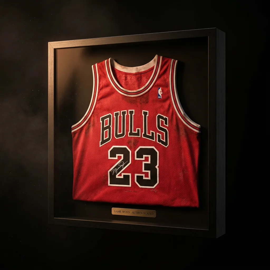 Abstract 3D rendering representing Sports Memorabilia