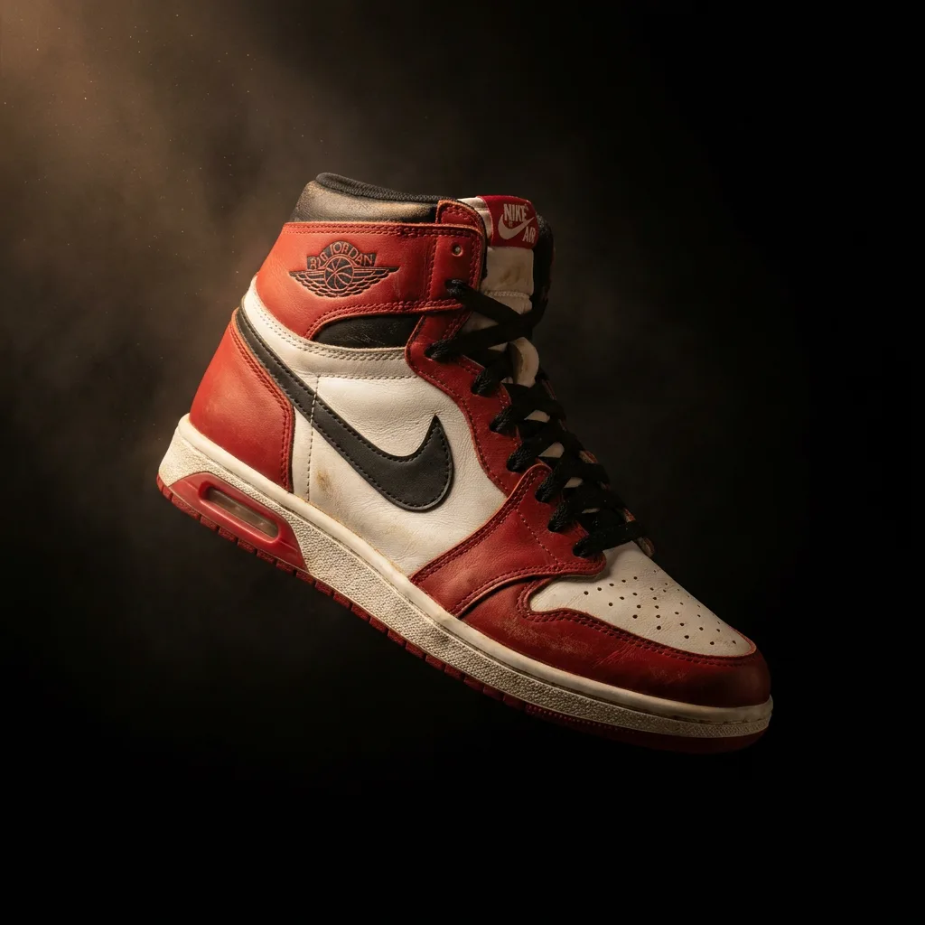 Abstract 3D rendering representing Sneakers